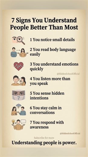 7 Signs You Can Read People Like A Book 📖 (Top 1%) #psychology #mindset #shorts