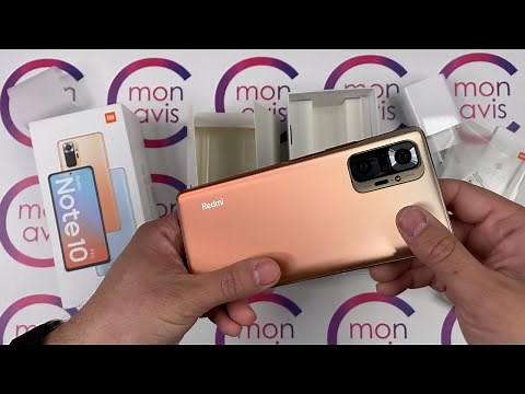 Déballage du Redmi Note 10 Pro