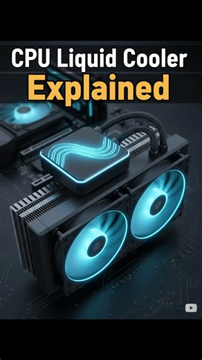 CPU Liquid Cooler Explained #cpucoller #cooler