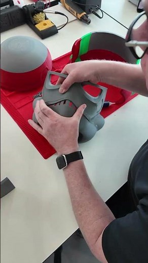 3D printed stoormtrooper helmet | May the fourth be with you