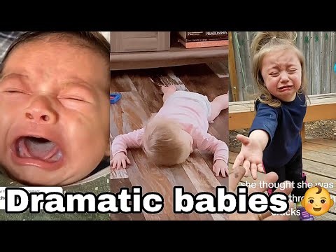The most Dramatic babies you will ever watch have a laugh 😃 