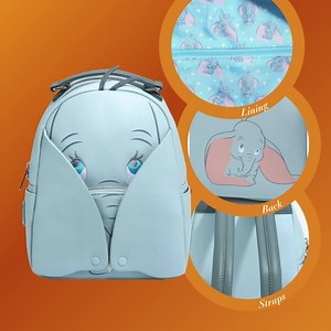 Restock! Exclusive Dumbo Loungefly mini backpack. Only available at BoxLunch. This April backorder is now in stock 🛍️Buy➞ https://lfyn.ws/3ia | Loungefly News