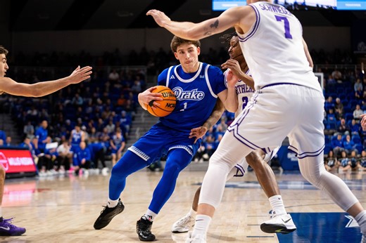 Drake basketball takes down top-seeded Belmont in MVC tournament