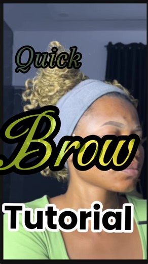 Simple brow tutorial. #makeuptutorial #browtutorial #simplemakeup