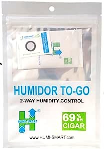 Humi-Smart 69% Humidor To Go With 8G Pack and Indicator Card - 10 Pack