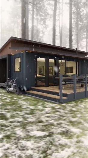 full tour container house - modern interior #tinyhouse #containerhome #containerhouse #tinyhousetour