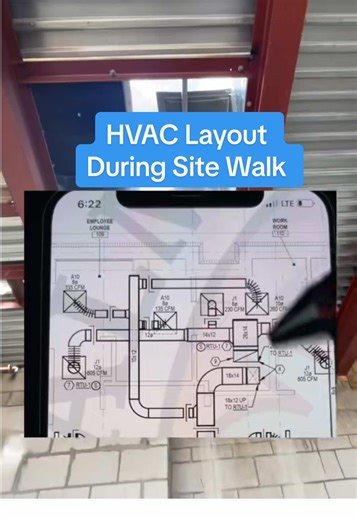 #onthisday #hvac layout prior to installation Laying out HVAC ductwork on the ground before installation isn’t about being slow or cautious l, it’s about controlling risk, accuracy, and flow before steel is in the air and labor becomes expensive. First, ground layout forces the system to prove itself before it’s locked into the building. When duct sections are dry-fit on the slab, crews can validate routing, offsets, clearances, transitions, and fitting orientation against the drawings and real 