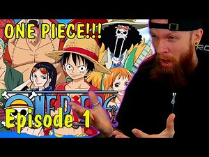FIRST Reaction to ONE PIECE!! Episode 1