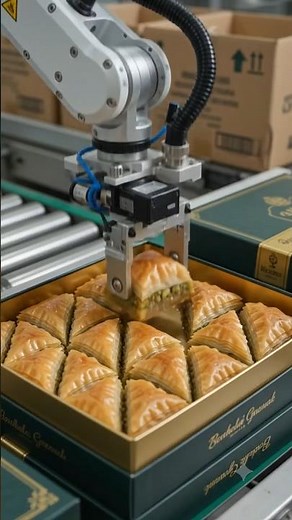 How Turkish Baklava Is Made | Amazing Baklava Factory Process | Traditional Sweet Making