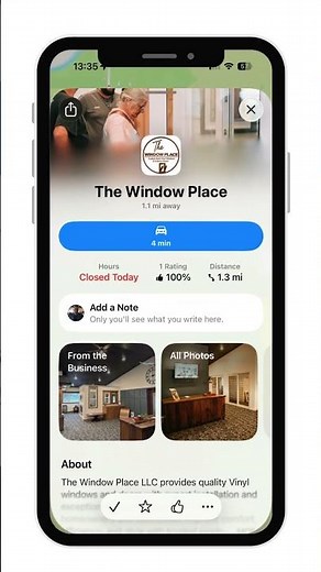 🗺️ Find The Window Place LLC on Google & Apple Maps! 🗺️