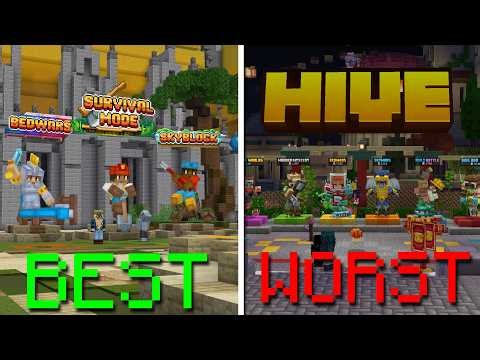 I Ranked Every Minecraft Bedrock Featured Server (2026)