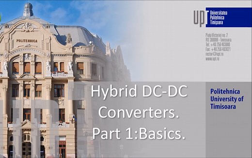 Hybrid DC DC Converters Part 1