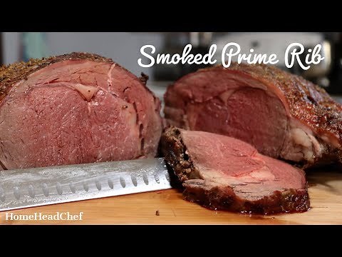Smoked Prime Rib (on the pit boss smoker)