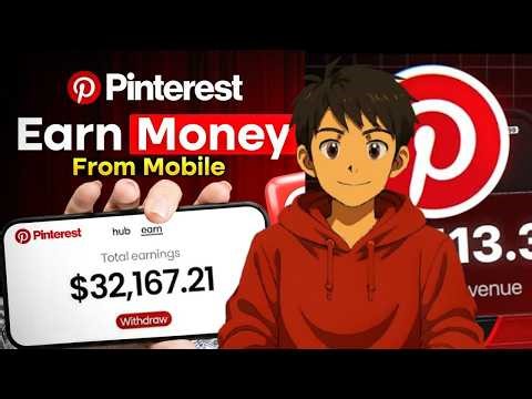 How to Earn money with Pinterest in Mobile | Pinterest Affiliate Marketing(Step By Step)