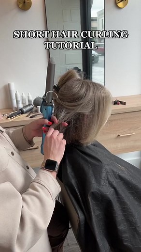 Soft Curls for Short Hair: Beach Waves Tutorial