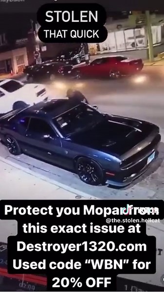 Kid Steals Hellcat: A Cautionary Tale