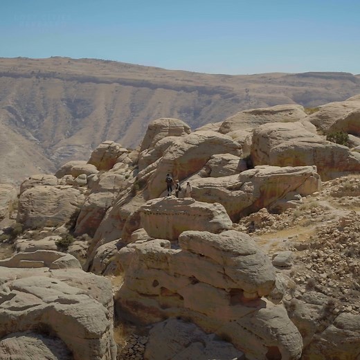 This 1,000-step summit, built by the Nabateans over 2,000 years ago in the ancient city of Petra, stands as a testament to the civilization's remarkable engineering skills. #LostCities with Albert Lin is now streaming on Disney . | National Geographic History