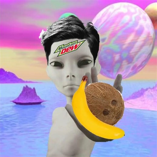 Alien Banana Art Comp November #shorts #funny