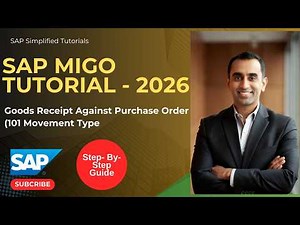 SAP MIGO Tutorial: Goods Receipt Against Purchase Order (101 Movement) | Multiple Delivery Scenarios