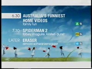 Channel Nine Perth - Lineup (1.11.2008)