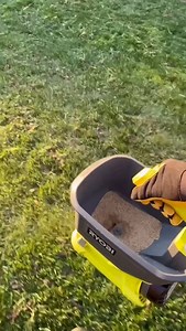 RYOBI Tools USA on Instagram: "“I tried other types of handheld seed spreaders, and no other brand has surpassed my expectations. This is a valuable tool for EVERY household.” - Alex Covering up to 5,000 sq. ft. per tank, spread seed, fertilizer, ice melt, and more with ease and efficiency. #AToolForEveryYard Shop the 18V ONE+ 1 Gallon Power Spreader at the link in bio. ⤴️ 📸: @lawn.radiance"
