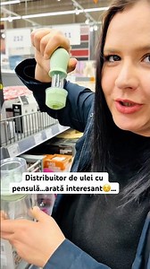 Oil dispenser with brush…looks interesting☺️…Dedeman! #shopping #dispenser #dedeman