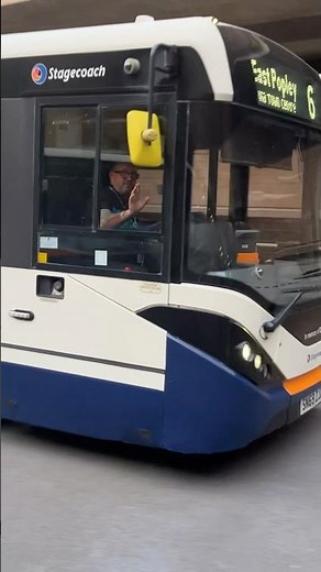 Here is the Stagecoach bus 26306 on the number 6 in Ba with the Go Greener Livery