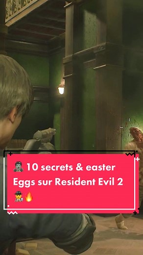 10 Secrets & Easter Eggs sur Resident Evil 2 🧟‍♂️🔥 #re4 #residentevil #horreur #horror #re4remake #remake #remastered #tutorial #easteregg #secret #tutoriel #residentevilvillage #residentevil4 #residentevil4remake #survival #survie #zombies #leonkennedy #astuce #tipsandtricks #tricks #weapon #secretweapon #government #foryoupage #foryou #fypシ #pourtoi #pourtoii #secrets #eastereggs #leon #lucbesson