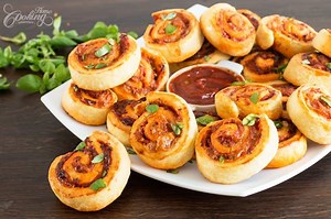 17K views · 516 reactions | These pizza pinwheels make a great appetizer for any family gathering or party. Full recipe: https://bit.ly/2weRsvb | Home Cooking Adventure | Facebook