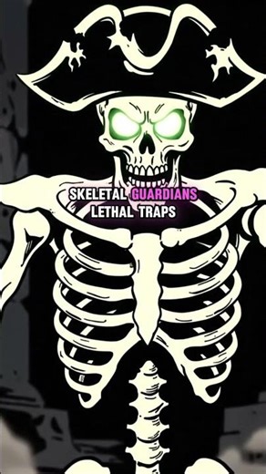 The Cursed Pirate Gold (Dark Comic History) 🏴‍☠️☠️ #shorts