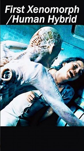 Alien Romulus Hybrid Scene | Offspring Xenomorph Action #shorts