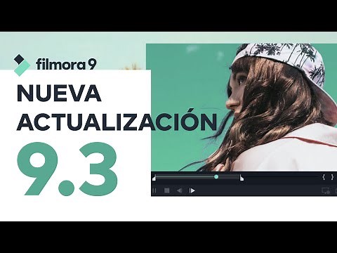 NUEVA ACTUALIZACIÓN Filmora9, Version 9.3 | Filmora9