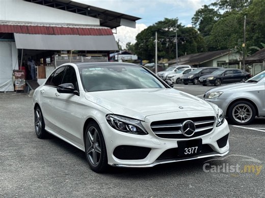 Used 2016 2017 Mercedes-Benz C200 2.0 AMG Line Sedan 2018 - Carlist.my