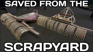Restoring a York Landscape Rake Saved from Scrap