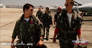 8K views · 95 reactions | Inform your wingman, TOP GUN is back on the big screen for one more week, exclusively in Dolby Cinema at AMC. Get Tix: https://amc.film/3nHW87r | AMC Theatres | Facebook