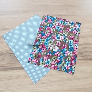 Look what I did with two pieces of scrap fabric | Knitting Therapy