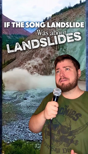CHILDREN TAKE COVER!! 😱 #landslide #parodysong #rollingblue #joeykalico