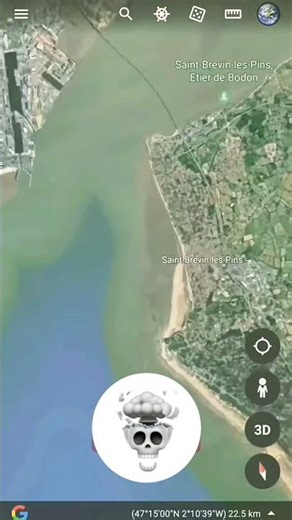 Google map 🗺️ anaconda skeleton 🦴🦴🦴