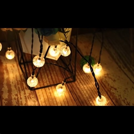 Watch Solar String Lights Outdoor Solar Christmas Lights on Amazon Live