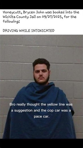 He Tried to Take the Scenic Route Through a DUI 🚗💨 | Wichita County Mugshot