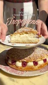 The best French summer pastry in my tiny Parisian kitchen#paris #baking #recipe #pastry #pastrychef