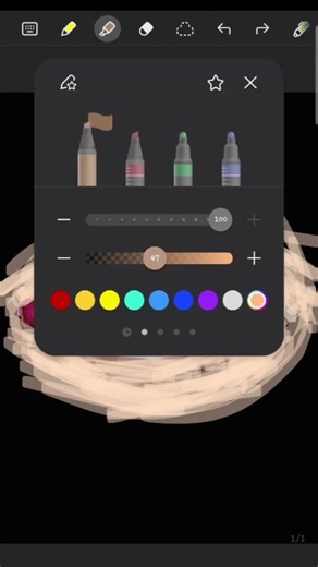 drawing in the notes app #art #digitalwork #digitalart #notesapp
