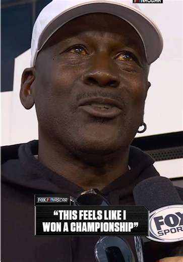 MJ Celebrates Driver's Championship Victory