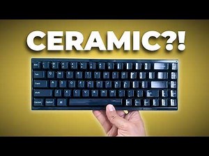 This Keyboard Is Made Out of CERAMIC... (8K Hz?!)