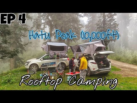 SUV Jungle Camping at Hatu Peak (10,000 ft) | XUV500 & Harrier | Car Rooftop Camping
