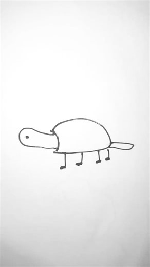 How to draw cute turtle #shortvideo#pretty #cute #turtle