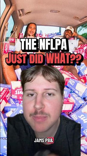 NFLPA Announces Jams PB&J as Official Sandwich Partner #nfl #football