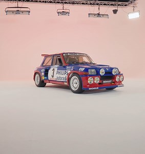 en 1985, R5 Maxi Turbo remporte le Tour de Corse et le Tour de France aux mains de Jean Ragnotti pour ses 50 ans, célébrons #Renault5, à travers toute son histoire #50YEAR5 découvrez le musée The Originals, https://theoriginals.renault.com | Renault