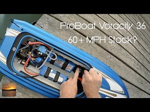ProBoat Voracity 36: 60 MPH with just a prop change?