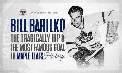 Bill Barilko, the Tragically Hip & the Most Famous Goal in Maple Leafs History - The Hockey Writers Maple Leafs History Latest News, Analysis & More
